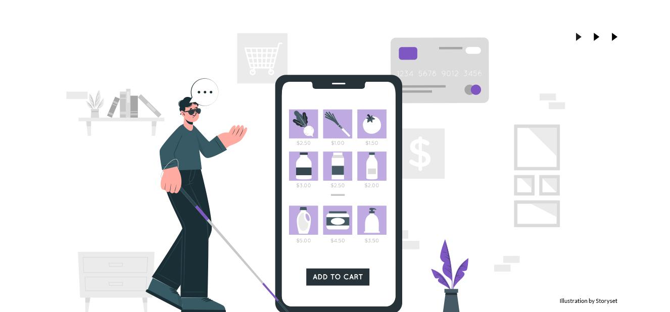ecommerce accessibility through the eyes of a blind user - webinar